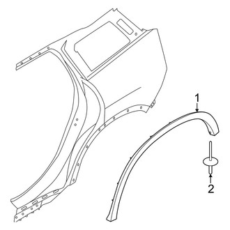 Mini OE - Quarter Panel - Exterior Trim