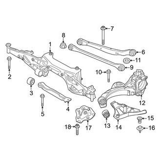 Mini OE - Rear Suspension - Suspension Components