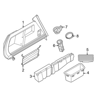 Mini OE - Rear Body & Floor - Interior Trim (Side Trim), (Gas)