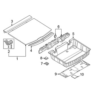 Mini OE - Rear Body & Floor - Interior Trim (Floor Trim), (Gas)