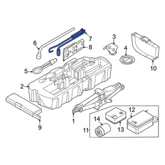 Mini OE - Floor Jack Handle