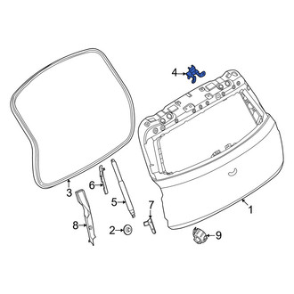 Mini OE - Rear Left Liftgate Hinge
