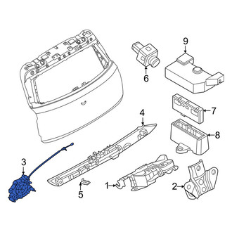 Mini OE - Rear Liftgate Lock Actuator