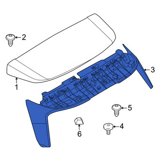 Mini OE - Rear Back Glass Deflector