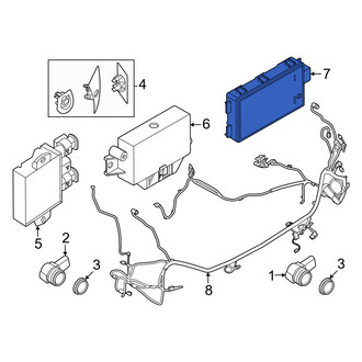 Mini OE - Front Collision Warning Sensor