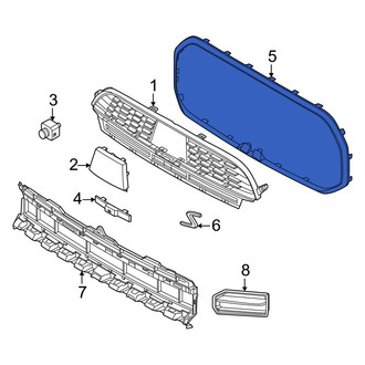 Mini OE - Front Grille Molding