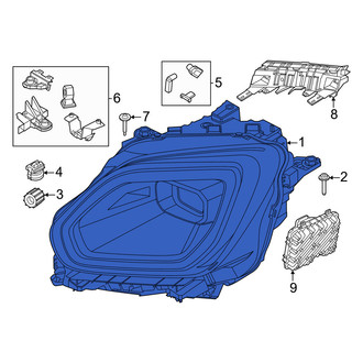 Mini OE - Front Left Headlight Assembly
