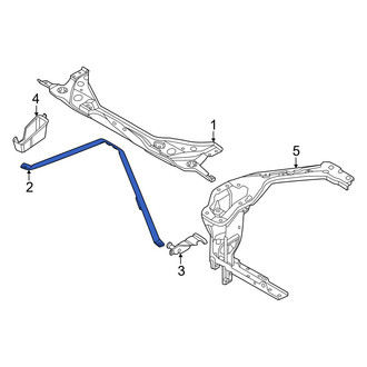Mini OE - Radiator Support Tie Bar Brace