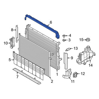 Mini OE - Upper Radiator Support Access Cover