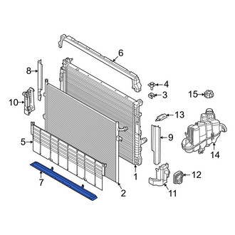 Mini OE - Lower Radiator Support Access Cover