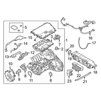 Mini OE - Electrical Components (Rear Drive Motor, Components), (BATTERY EV (EV/BEV))