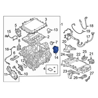Mini OE - Rear Right Parking Brake Actuator