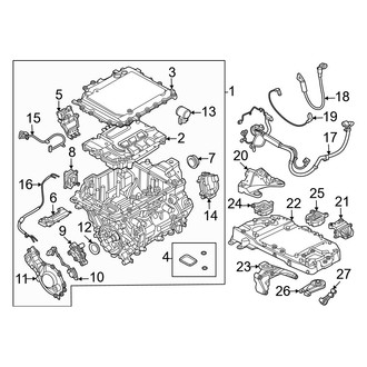 Mini OE - Electrical Components (Front Drive Motor, Components), (BATTERY EV (EV/BEV))