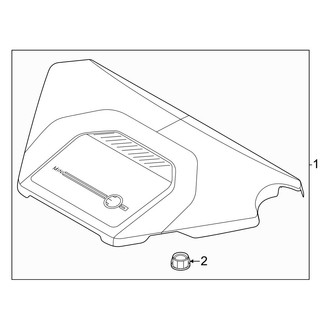 Mini OE - Electrical - Engine Appearance Cover (BATTERY EV (EV/BEV))