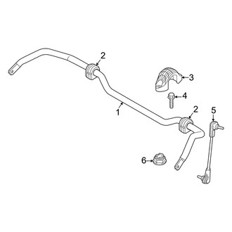 Mini OE - Front Suspension - Stabilizer Bar & Components