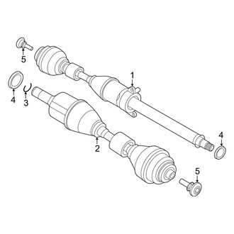 Mini OE - Front Suspension - Drive Axles (BATTERY EV (EV/BEV))
