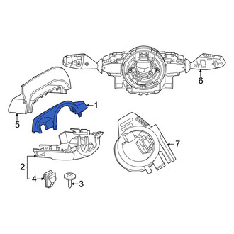 Mini OE - Upper Steering Column Cover