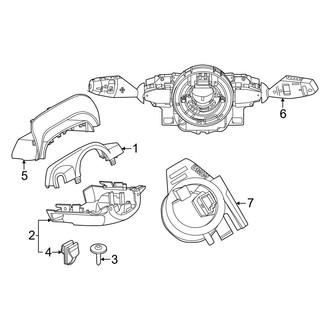 Mini OE - Steering Column - Shroud, Switches & Levers (BATTERY EV (EV/BEV))