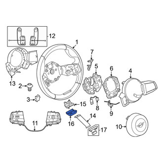 Mini OE - Upper Steering Wheel Trim