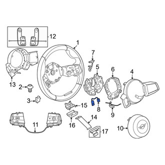 Mini OE - Center Steering Wheel Wiring Harness