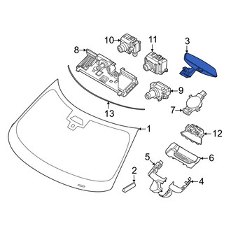 Mini OE - Front Interior Rear View Mirror
