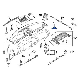 Mini OE - Radio Speaker Bracket