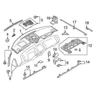 Mini OE - Dashboard Panel Cap