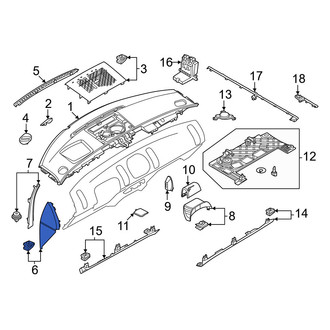 Mini OE - Left Instrument Panel Side Cover