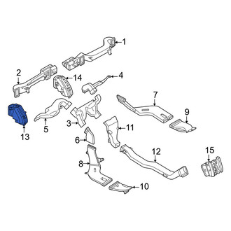 Mini OE - Front Left Dashboard Air Vent