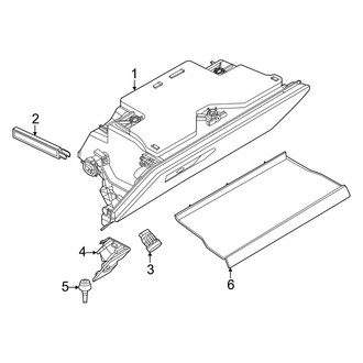 Mini OE - Instrument Panel - Glove Box (BATTERY EV (EV/BEV))