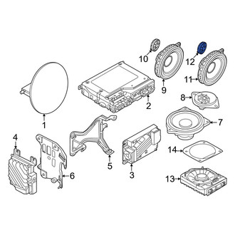 Mini OE - Center Upper Speaker