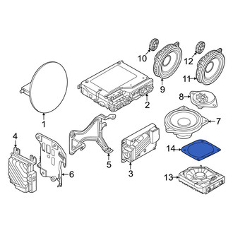 Mini OE - Front Outer Speaker Cover