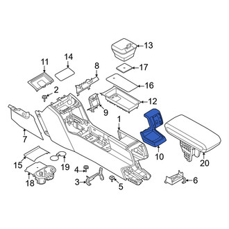 Mini OE - Rear Console Trim Panel