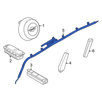 Mini OE - Left Curtain Air Bag