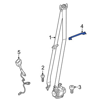 Mini OE - Front Seat Belt Guide