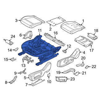 Mini OE - Front Right Seat Track