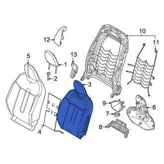 Mini OE - Front Right Seat Back Cushion