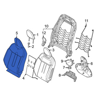 Mini OE - Front Right Seat Back Cushion Cover