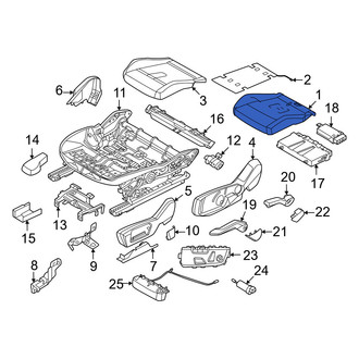 Mini OE - Front Left Seat Cushion Foam