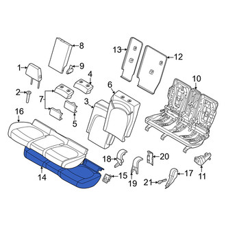 Mini OE - Rear Seat Cushion Foam