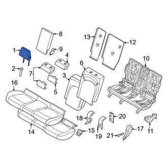Mini OE - Front Right Headrest
