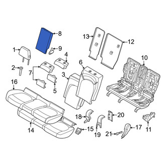 Mini OE - Rear Seat Armrest