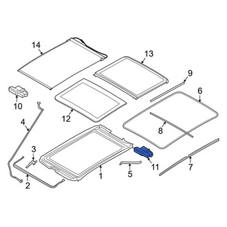 Mini OE - Sunroof Motor