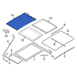 Mini OE - Sunroof Cover