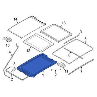 Mini OE - Sunroof Frame