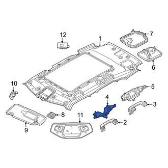 Mini OE - Front Left Interior Grab Bar Bracket