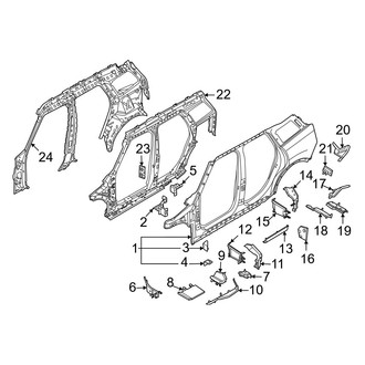 Mini OE - Pillars, Rocker & Floor - Uniside (BATTERY EV (EV/BEV))