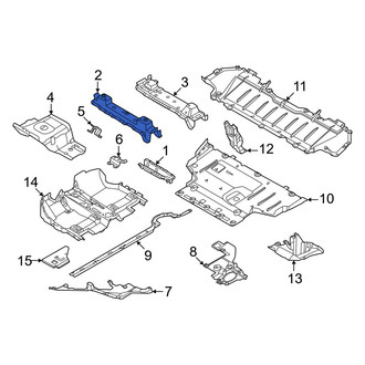 Mini OE - Front Left Seat Track Reinforcement