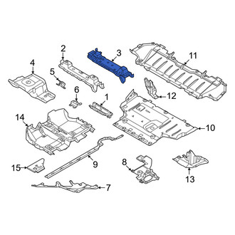 Mini OE - Rear Left Seat Track Reinforcement