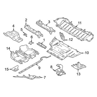 Mini OE - Pillars, Rocker & Floor - Floor & Rails (BATTERY EV (EV/BEV))
